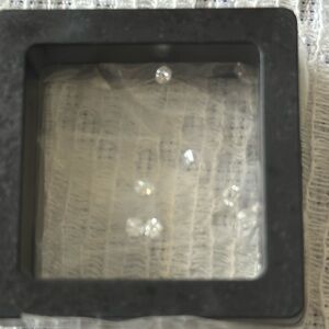 Seven small diamond 3x3 mm, from South Africa